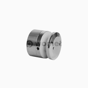 Uchwyt punktowy z regulacją Ø50 dystans 30 mm AISI 304